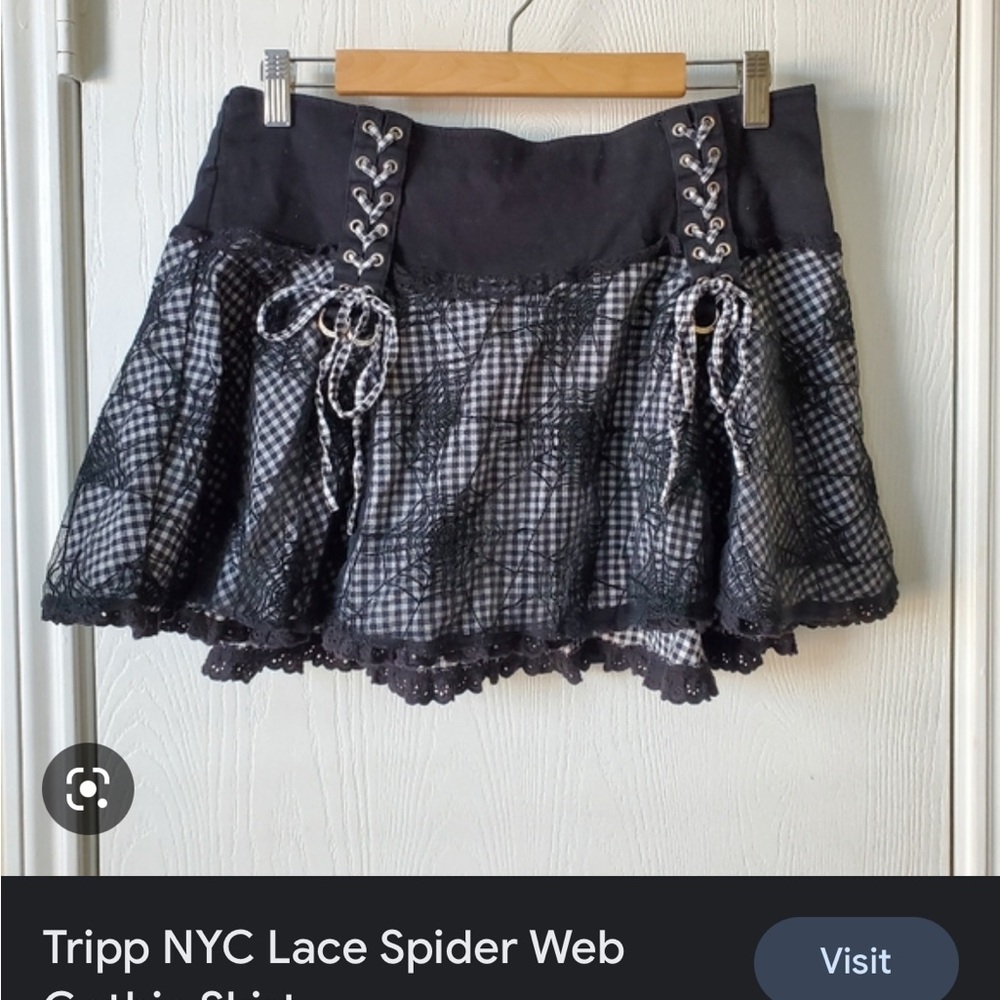 iso spiderweb tripp nyc skirt L-XL